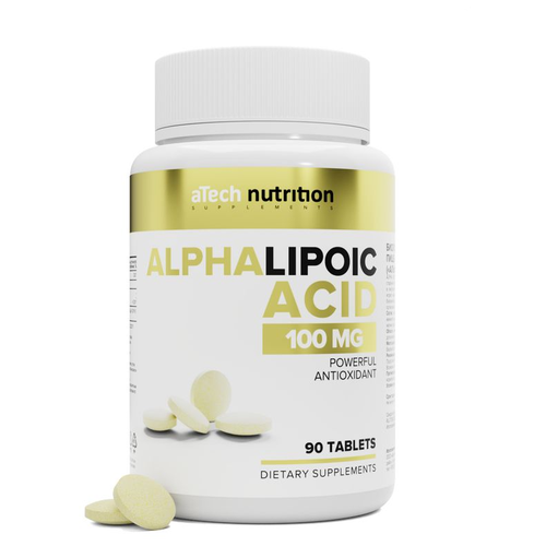 ���� �����-�������� ������� ALPHA LIPOIC ACID aTech nutrition 90 �������� ������ ������
