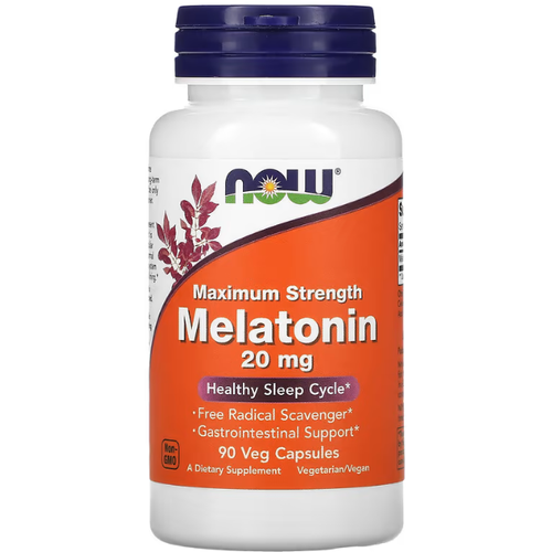 ���� ������� NOW Melatonin 20 mg 90 veg caps ������ ������