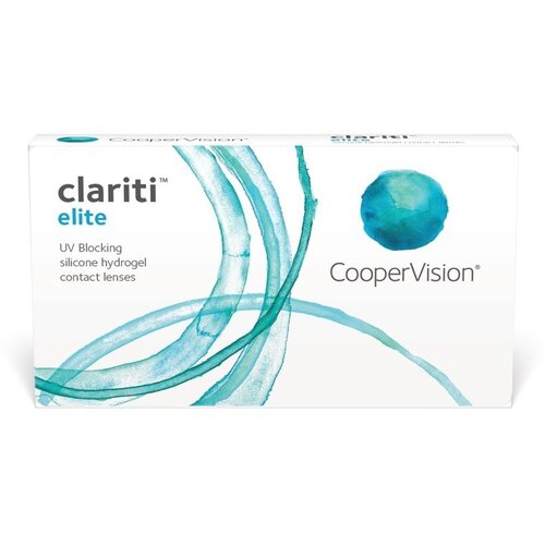 ���� ���������� ����� CooperVision Clariti Elite, 6 ��., R 8,6, D +8, ����������, 1 ��. ������ ������