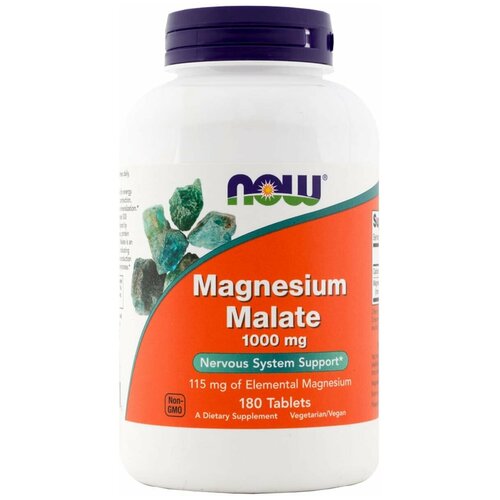 ���� NOW Magnesium Malate 1000 mg 180 tabs ������ ������