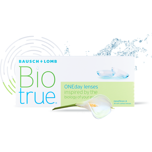    Bausch & Lomb Biotrue ONEday, 30 ., R 8,6, D -4,5, 1 .   -     , -, 