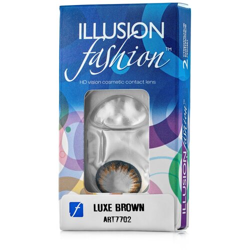 ���� ���������� ����� ILLUSION Fashion Luxe, 2 ��., R 8,6, D -4,5, brown ������ ������