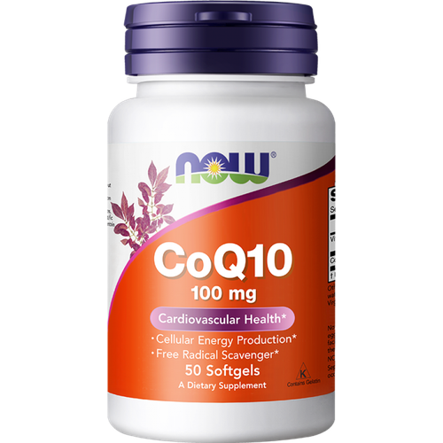  NOW Foods CoQ10 100 mg 50    -     , -, 