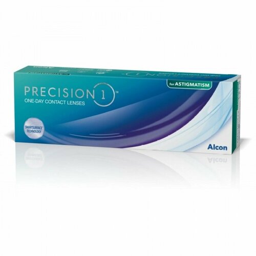 ���� ����������� ���������� ����� Alcon Precision 1 for Astigmatism., 30 ��., R 8,5, D -1,25,�CYL:�-0,75,�A�:�170, 1 ��. ������ ������
