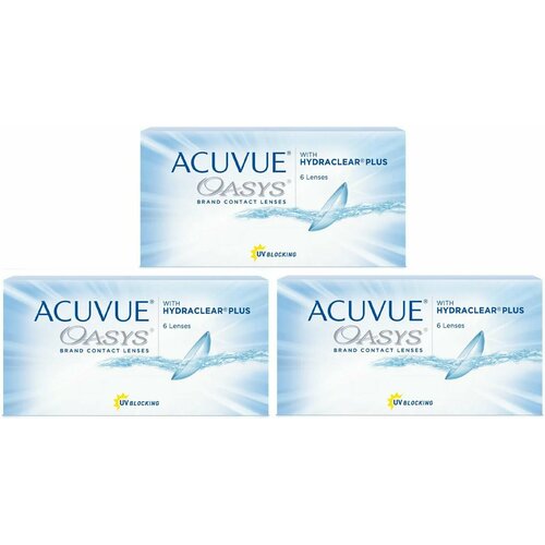    ACUVUE OASYS with Hydraclear Plus, 6 ., R 8,4, D -5,5, 3 .  