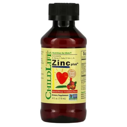  ChildLife Essentials Zinc Plus - /.  ., 118 , 270 , ,    -     , -, 