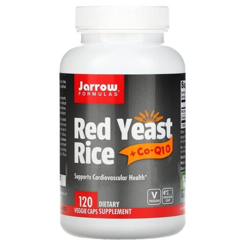 ���� ������� Jarrow Formulas Red Yeast Rice+Co-Q10, 150 �, 120 ��. ������ ������