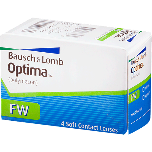 ���� ���������� ����� BAUSCH+LOMB Optima FW, 4 ��., R 8,7, D -3,5, 1 ��. ������ ������