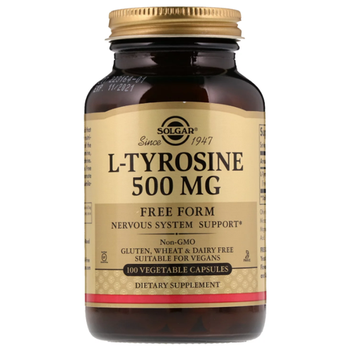 ���� Solgar L-Tyrosine ����., 500 ��, 380 �, 100 ��. ������ ������