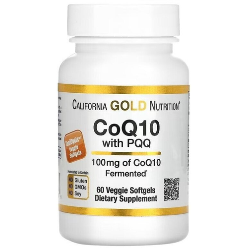  CoQ10 with PQQ (California Gold Nutrition) . ., 60 , 60 .  