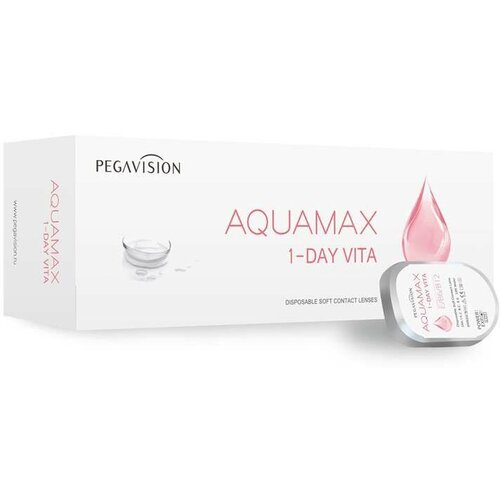    Pegavision Aquamax 1 Day Vita, 30 ., R 8,6, D -5,5, , 1 .  