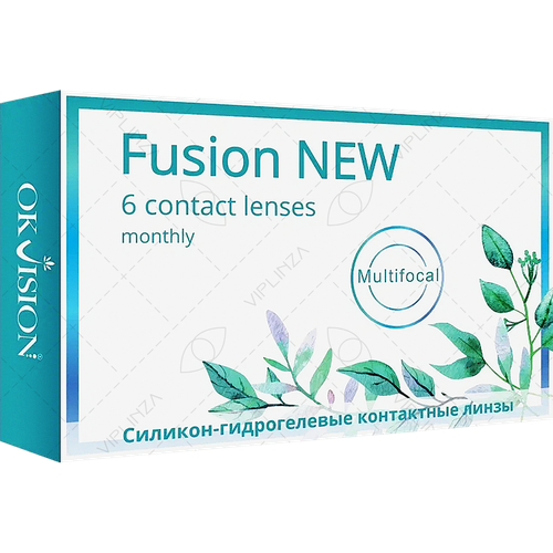    OKVision Fusion New Multifocal, 6 ., R 8,6, D -4,75, ADD: , ADD: +1.50 D  