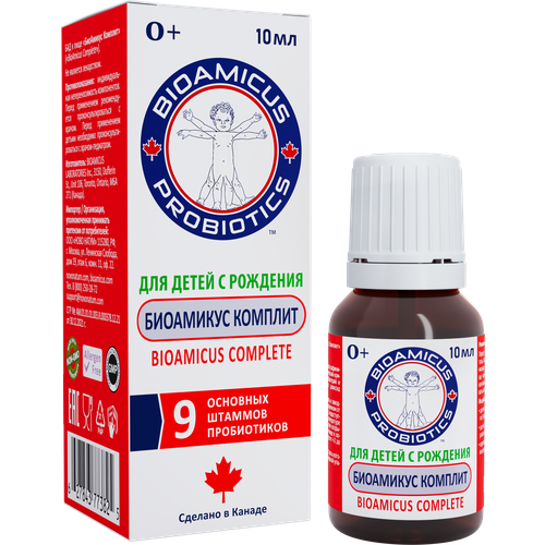 ���� BIOAMICUS PROBIOTICS ��������� ������� �-� �/��. ������ ��., 10 ��, 46 �, ����������� ������ ������