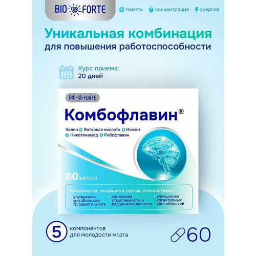 ���� ����������� BioForte ������� 60 ����, �������� �2, �3, �4, �8, �������� ������� ������ ������