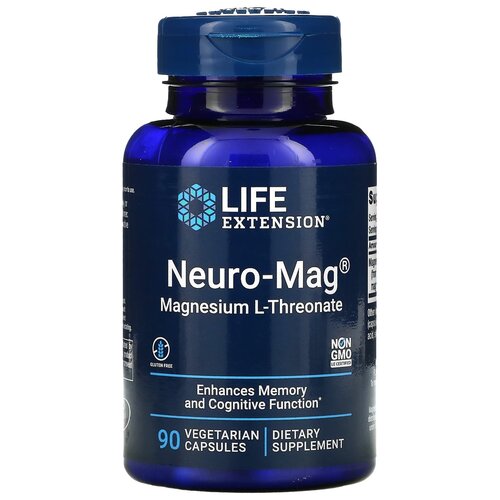 ���� ������� Life Extension Neuro-Mag Magnesium L-Threonate, 150 �, 90 ��. ������ ������