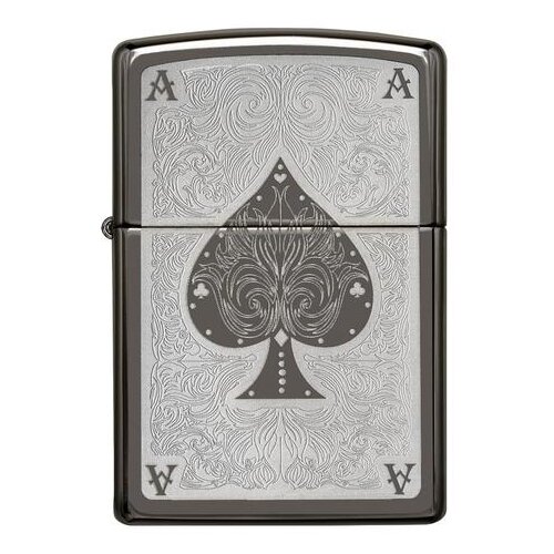     ZIPPO 28323 Ace   Black Ice -    -     , -, 