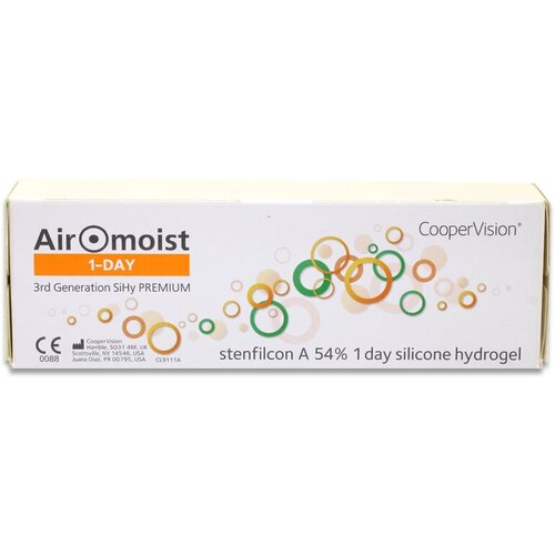    CooperVision Airomoist 1 Day Premium, 30 ., R 8,4, D +3  