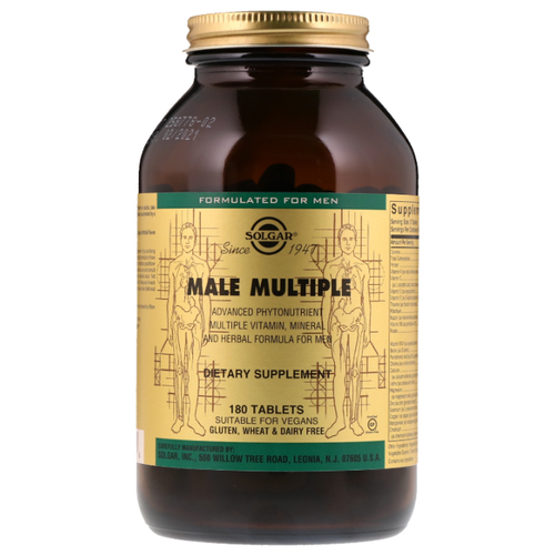 ���� Solgar Male Multiple ���., 500 ��, 680 �, 180 ��. ������ ������