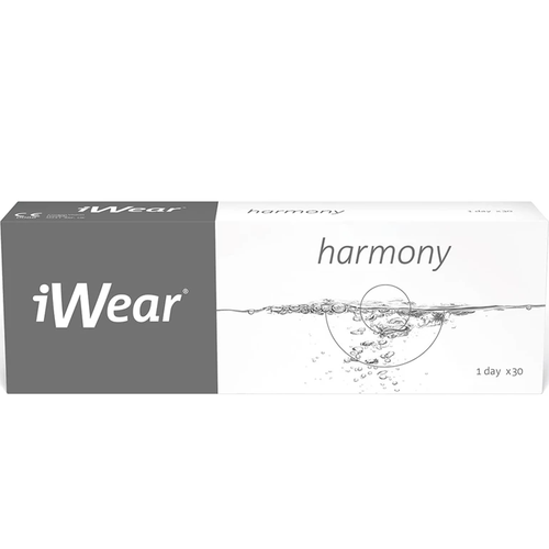 ���� ���������� ����� iWear Harmony, 30 ��., R 8,4, D -2,25 ������ ������
