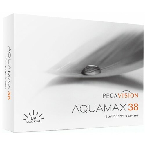 ���� ���������� ����� Pegavision Aquamax 38, 4 ��., R 8,6, D -0,5 ������ ������