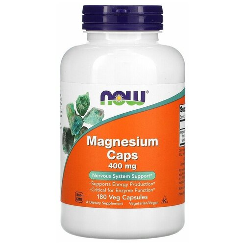 ���� NOW Magnesium Caps 400 mg 180 �������������� ������ ������ ������