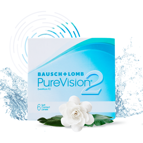 ���� ���������� ����� Bausch & Lomb PureVision 2 HD., 6 ��., R 8,6, D +1,25 ������ ������