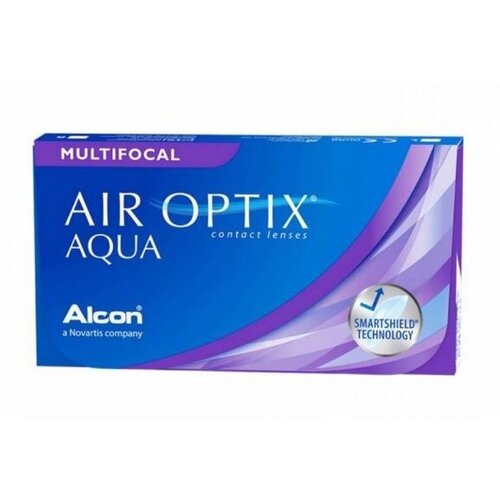 ���� ���������� ����� �� ����� Alcon Air optix Aqua Multifocal, 3 ��., R 8,6, D +1,25, ADD: ������ ������ ������