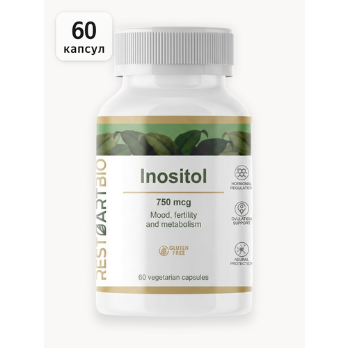 ���� ��� �������� 750 �� RESTARTBIO 60 ������ / �������� ��� ������ � ������� �������� inositol ���������� ������ ������
