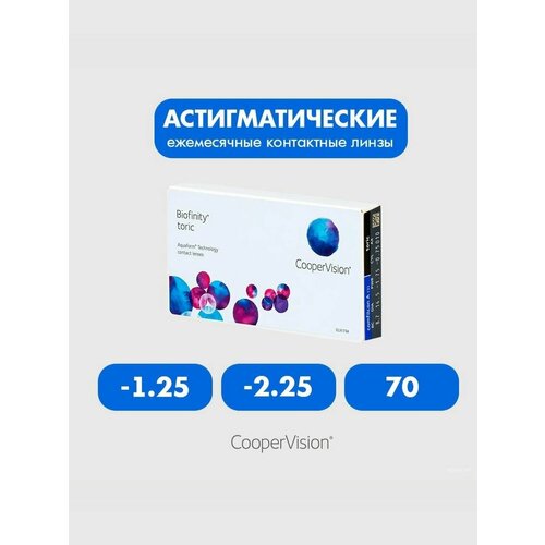 ���� Biofinity Toric (3 �����) -1.25 -2.25 70 ����� ���������� ������ �������� ������ ������ ������
