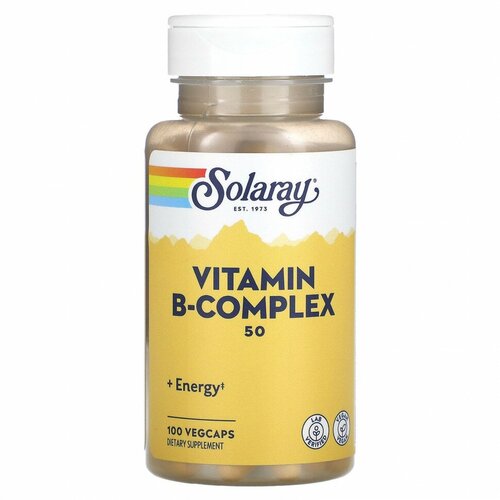 ���� Solaray, B - Complex 50, �������� ��������� ������ B, 100 ������ ������ ������