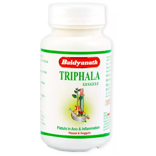 ���� �������� Baidyanath Triphala Guggulu, 80 �, 80 ��, 80 ��. ������ ������