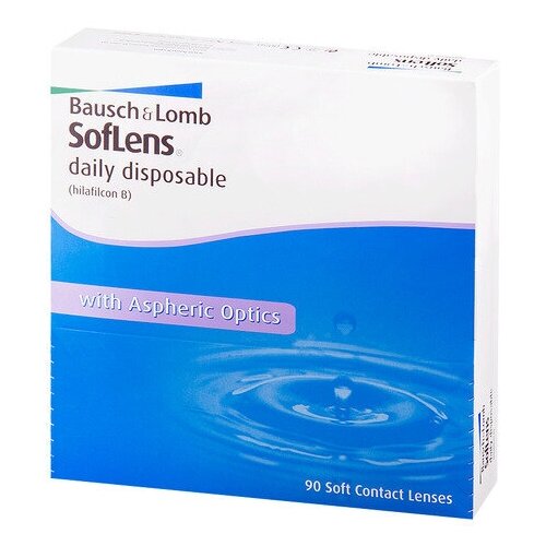 ���� ���������� ����� Bausch & Lomb Soflens Daily Disposable, 90 ��., R 8,6, D -4,25 ������ ������