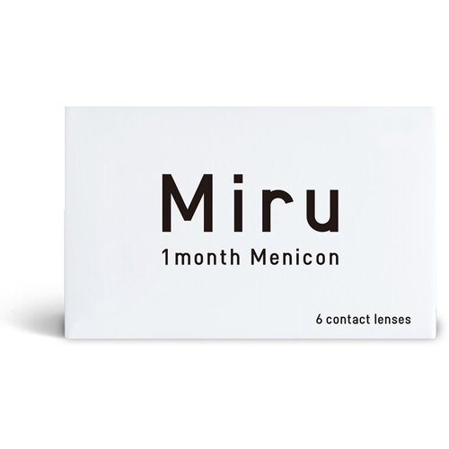    Menicon Miru 1month, 6 ., R 8,3, D -9,5, , 1 .  