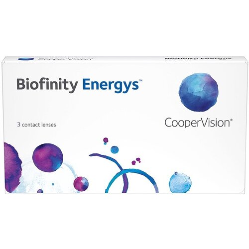 ���� ���������� ����� CooperVision Biofinity Energys, 3 ��., R 8,6, D +2,75, ����������, 1 ��. ������ ������