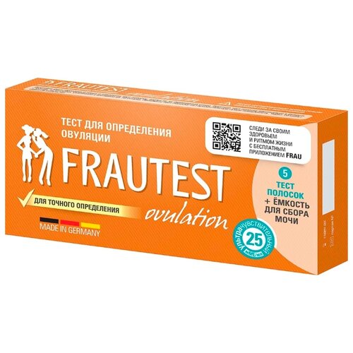 ���� ���� FRAUTEST Ovulation �� ����������� ��������, 5 ��., 1 ��. ������ ������