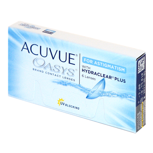 ���� ���������� ����� ACUVUE OASYS For Astigmatism with Hydraclear Plus., R 8,6, D +4,75,�CYL:�-1,25,�A�:�10 ������ ������