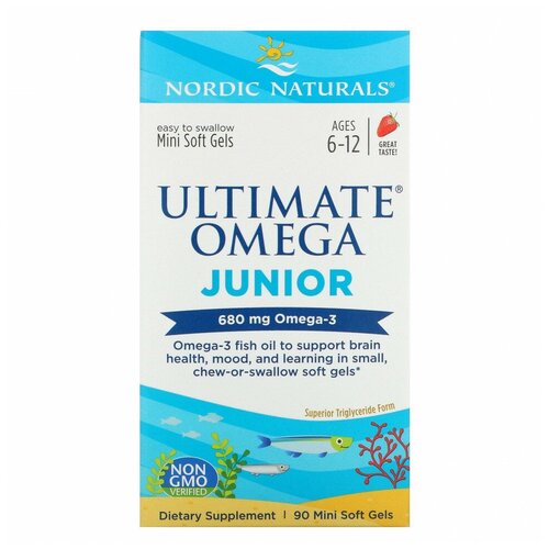  Nordic Naturals Ultimate Omega Junior (680 ) 90 -   -     , -, 