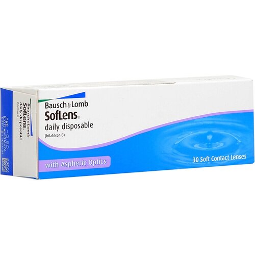    Bausch & Lomb Soflens Daily Disposable, 30 ., R 8,6, D -8   -     , -, 