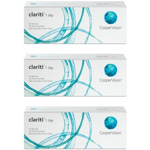 ���� ���������� ����� CooperVision Clariti 1 day, 30 ��., R 8,6, D -3, 3 ��. ������ ������