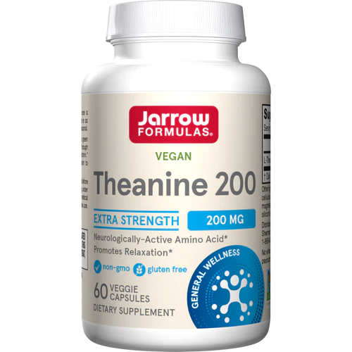 ���� Jarrow Formulas Theanine 200 mg, 60 vcaps/ 