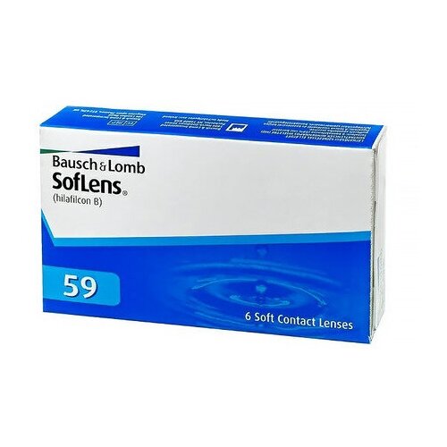    Bausch & Lomb SofLens 59, 6 ., R 8,6, D -1,75   -     , -, 