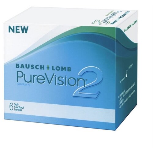 ���� ���������� ����� Bausch & Lomb PureVision 2 HD., 6 ��., R 8,6, D +4 ������ ������