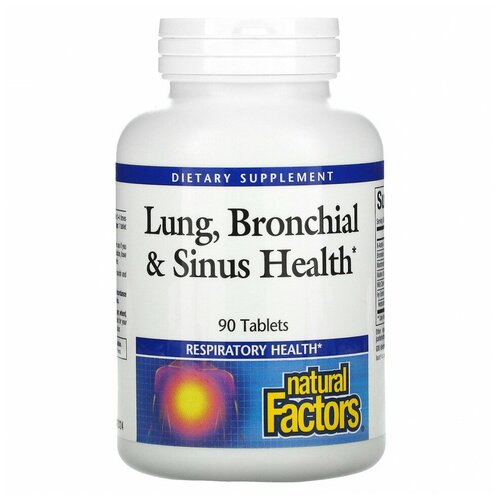  Natural Factors Lung Bronchial & Sinus Health (  ) 90    -     , -, 