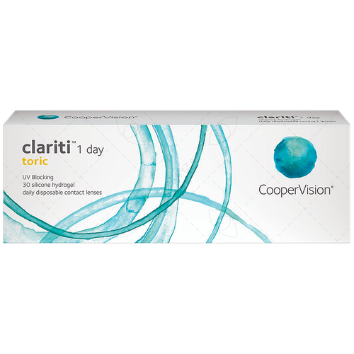    CooperVision Clariti 1 day toric., 30 ., R 8,6, D -5,75,CYL:-1,25,A:90, ADD: +1.00 D, , 1 .  