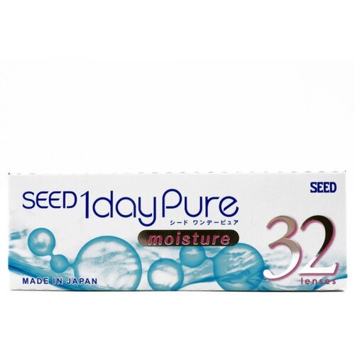 ���� ����������� ���������� ����� SEED 1dayPure moisture, 32 ��., R 8,8, D -1,75, 1 ��. ������ ������