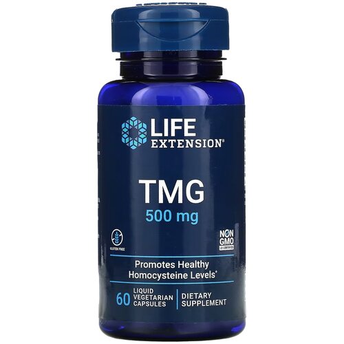���� ������� Life Extension TMG, 100 �, 100 ��, 500 ��, 60 ��. ������ ������