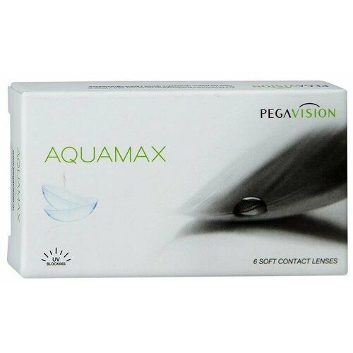 ���� ���������� ����� Pegavision Aquamax., 6 ��., R 8,6, D -8,5, ����������, 1 ��. ������ ������