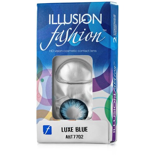    ILLUSION Fashion Luxe, 2 ., R 8,6, D -0,5, blue  