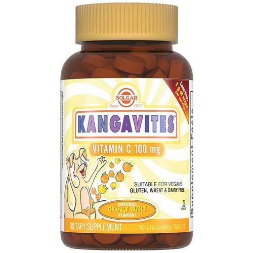 ���� Solgar Kangavites Vitamin C ���., 100 �, 90 ��., �������� ������ ������