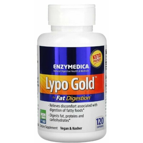  Enzymedica Lypo Gold 120 caps/    120    -     , -, 